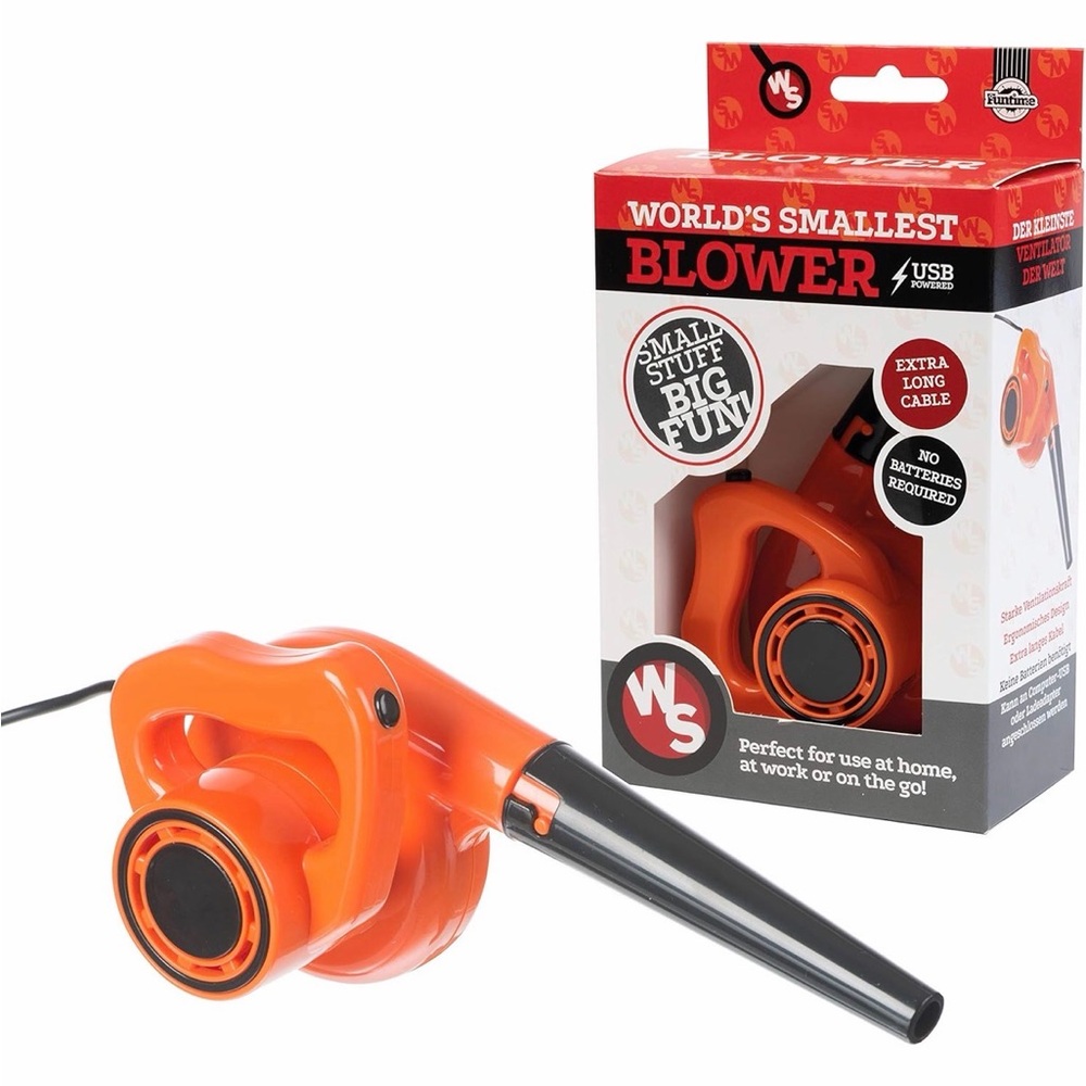 Orange USB Mini Blower